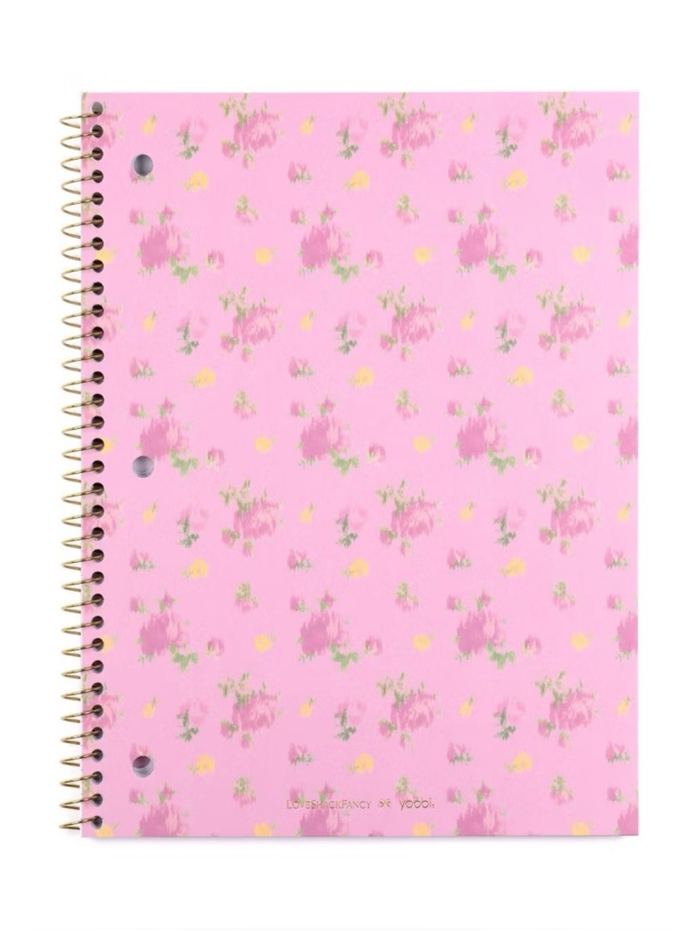 🩷🎯 LoveShackFancy x Target - Yoobi Ikat Rose Wide Ruled Notebook Ibiza Sunset